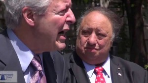 Martin Hassner with John Catsimatidis Photo