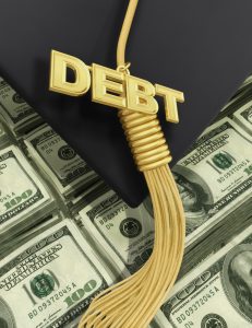 Higher education Debt image