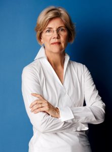 Photo of Elizabeth Warren (arma lolded)