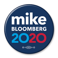 Mike Bloomberg 2020 button image