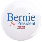 Bernie for President 2020 button image