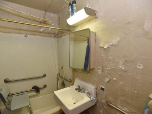 Photo of a NYCHA Room in Disrepair