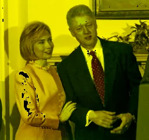 Photo of Bill and Hillary Clinton