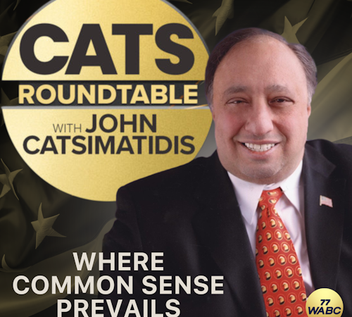 Martin Hassner speaks at the Catsimatidis Round Table