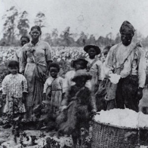 Image of a Black Slave family
