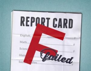 Failed Report Card Image