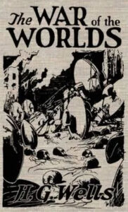 War of the worlds Book Cover Image - A.I.